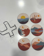 Desert Coaster Set