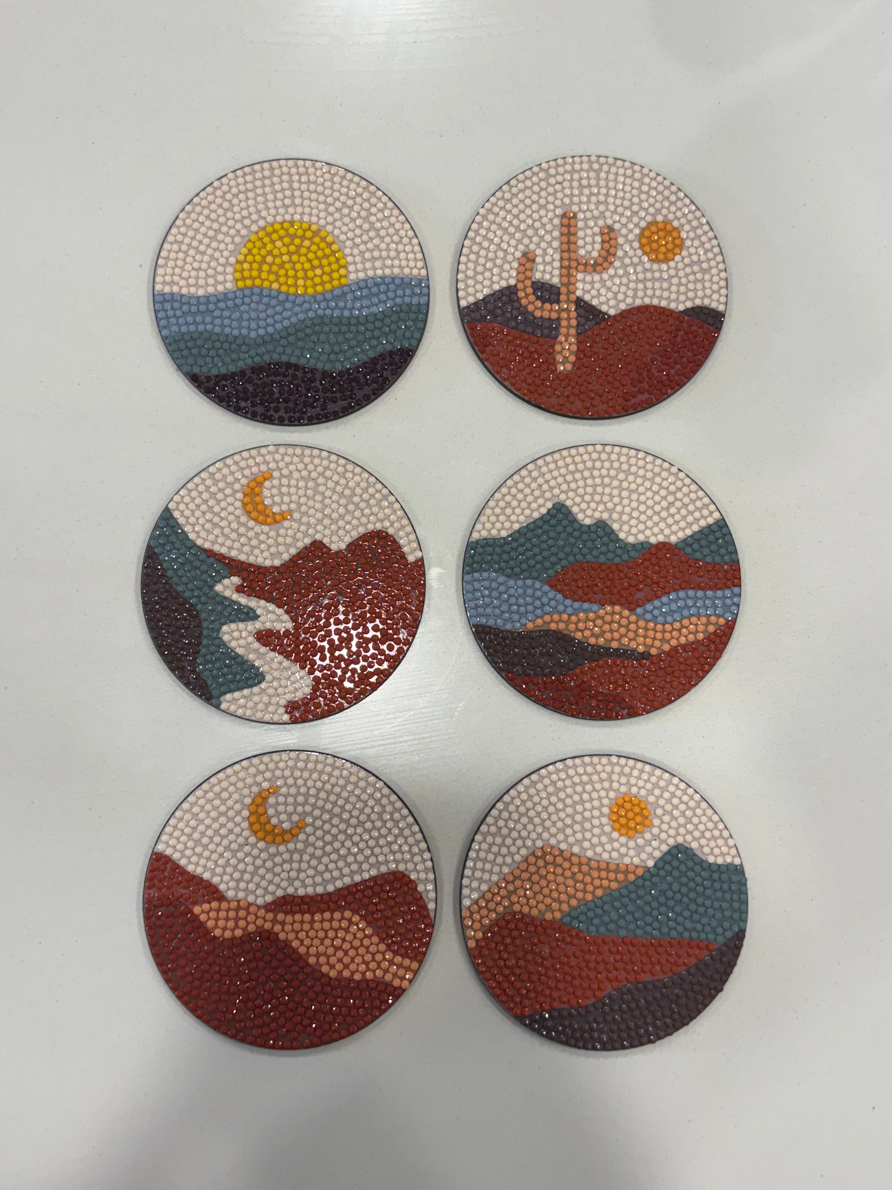 Desert Coaster Set